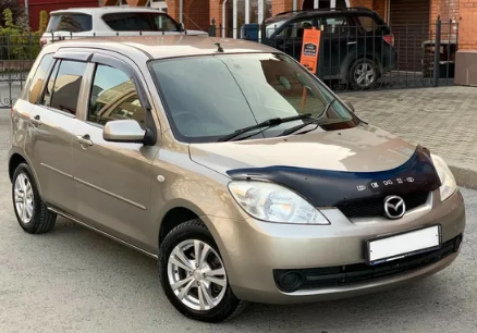 Дефлекторы окон (ветровики) Mazda Demio 2003"EuroStandard" (Мазад Демио) Кобра Тюнинг